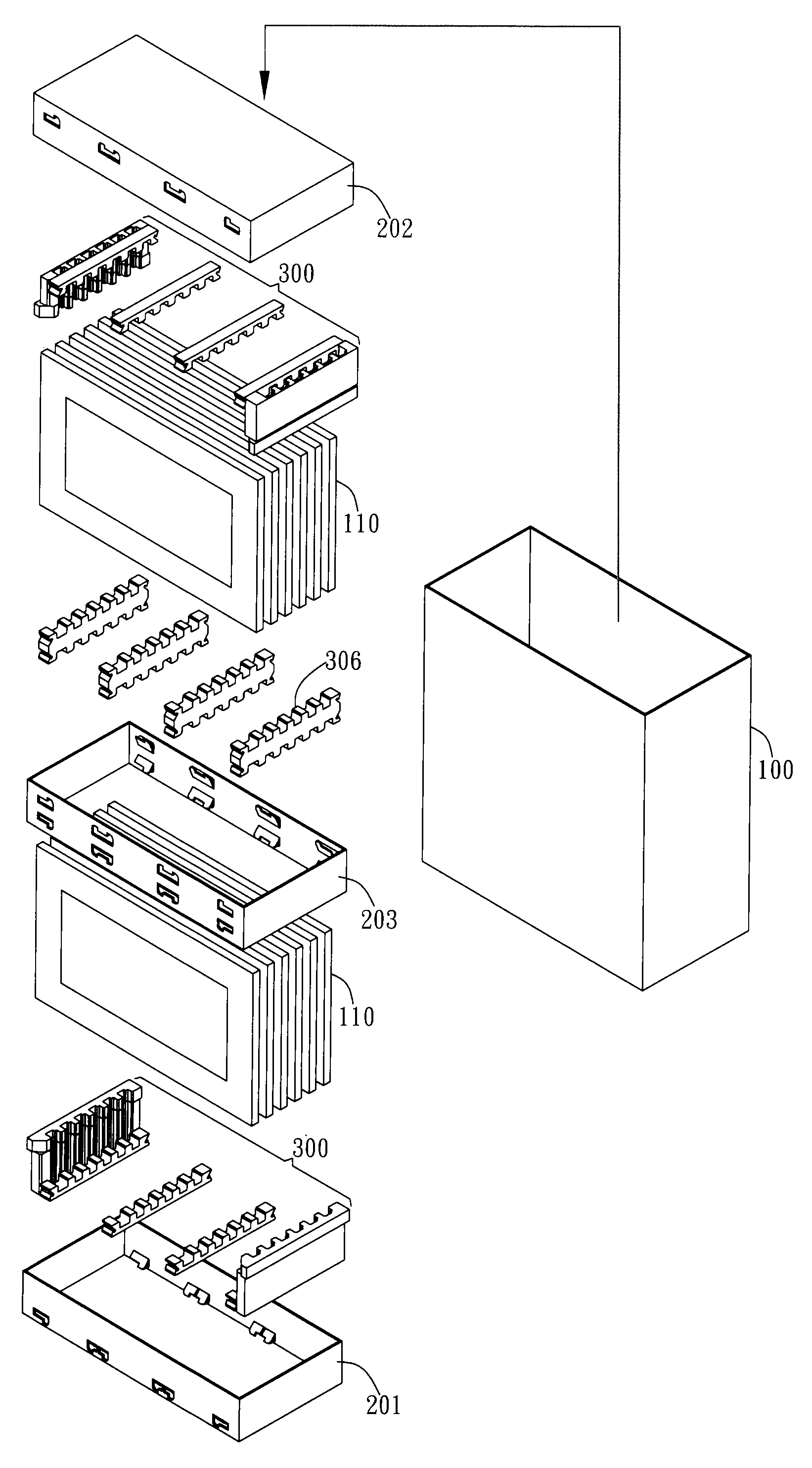 Packing structure