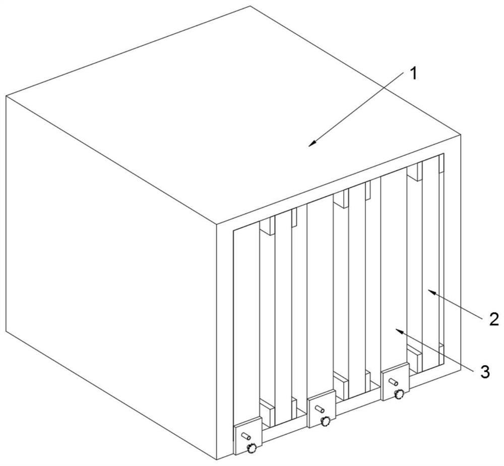 Gradient heating sheet for power battery of new energy automobile