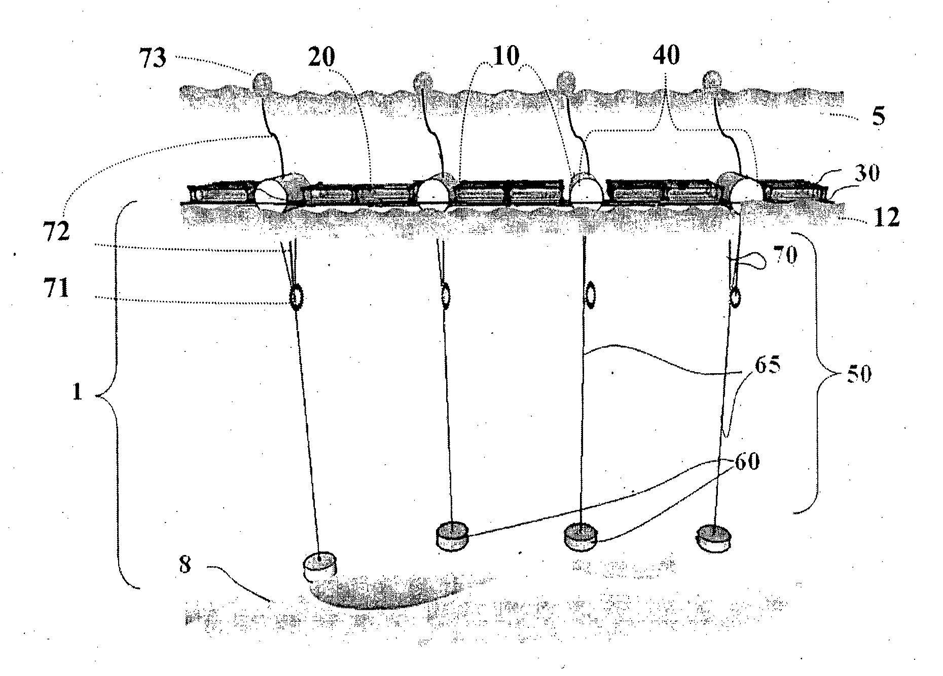 Aquaculture assembly and method