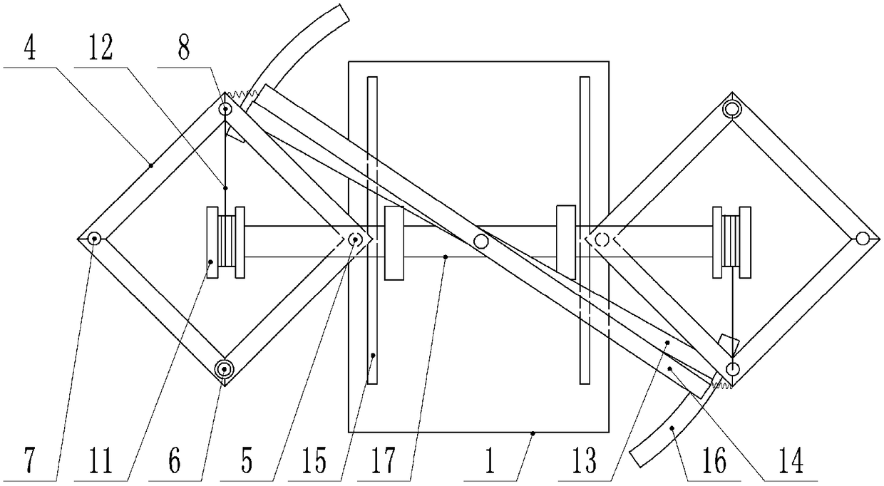 Processing device for wooden plate