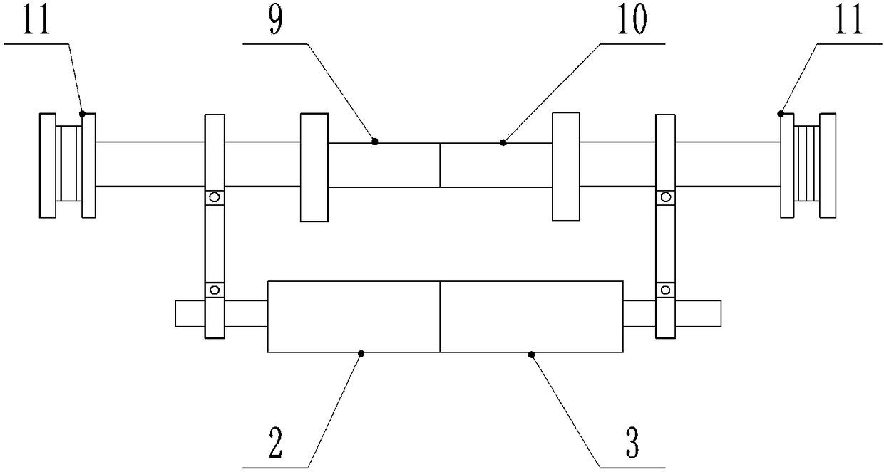 Processing device for wooden plate