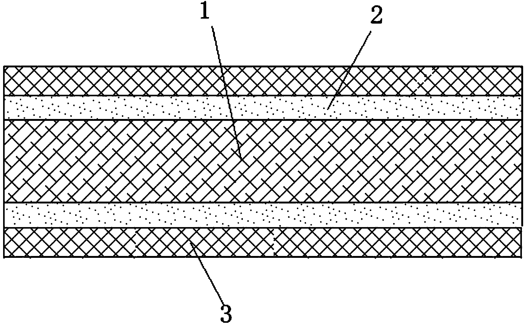 Wear-resistant and easily-stain-removing luggage fabric and processing method thereof