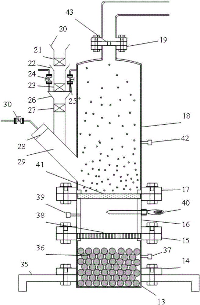 Long-term fluidized aerosol generating device with self-dispersing function