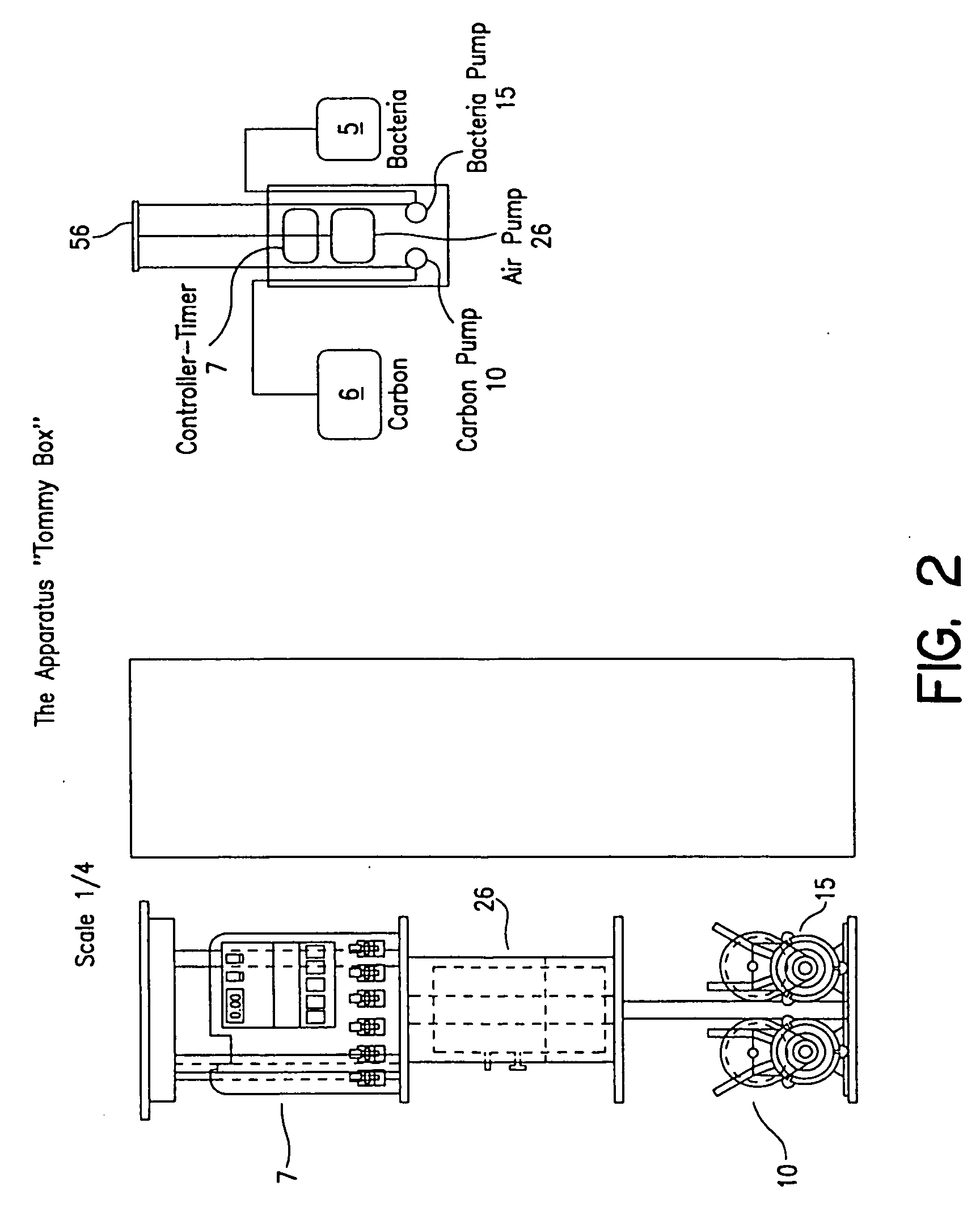 Process and apparatus for waste water treatment