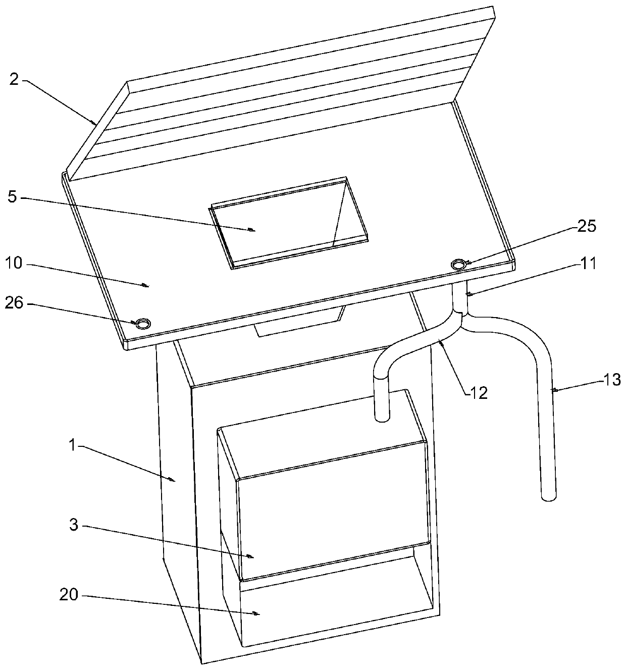 Air conditioner cleaning device and cleaning method and air conditioner