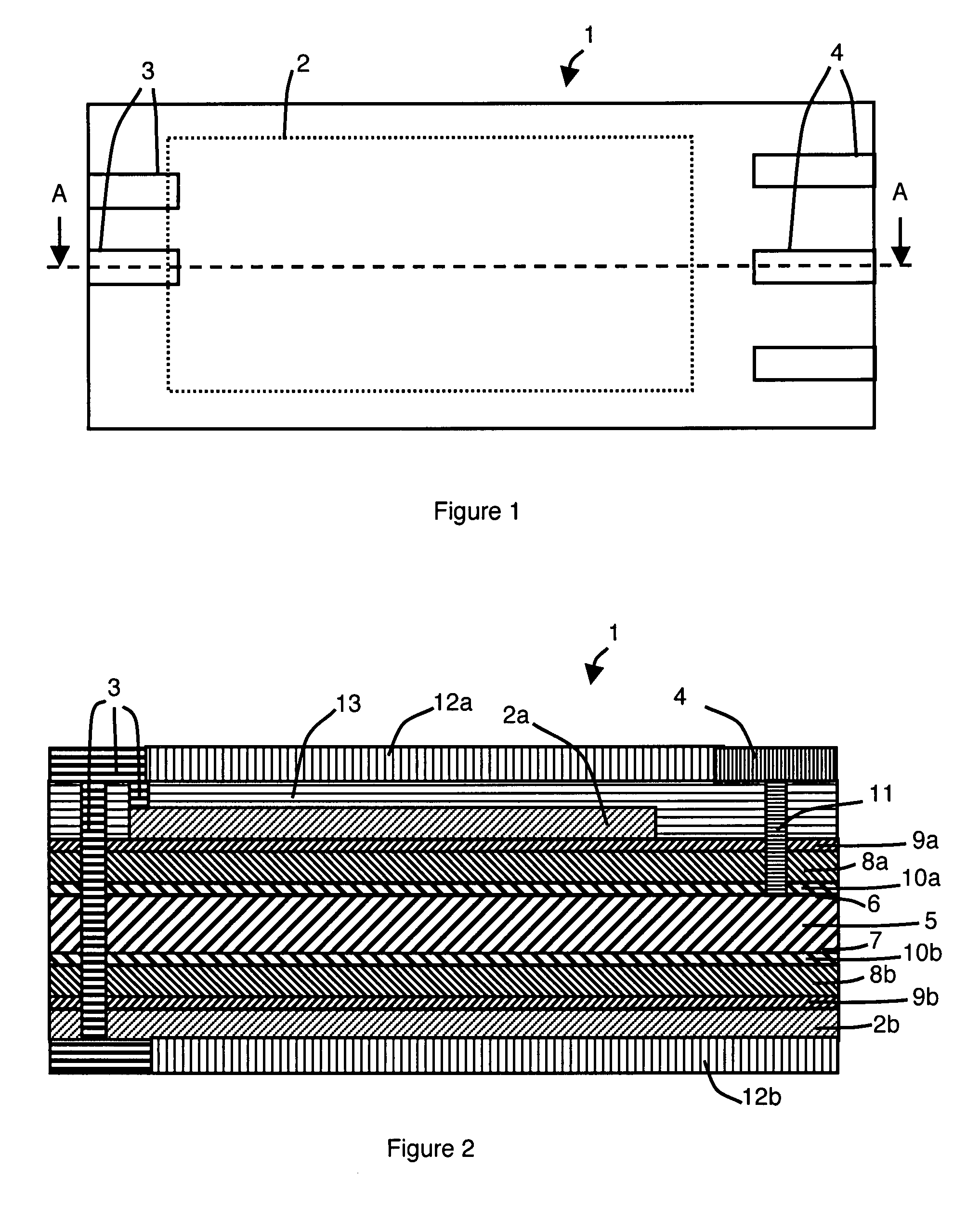 Rectangular Semi-Conducting Support for Microelectronics and Method for Making Same