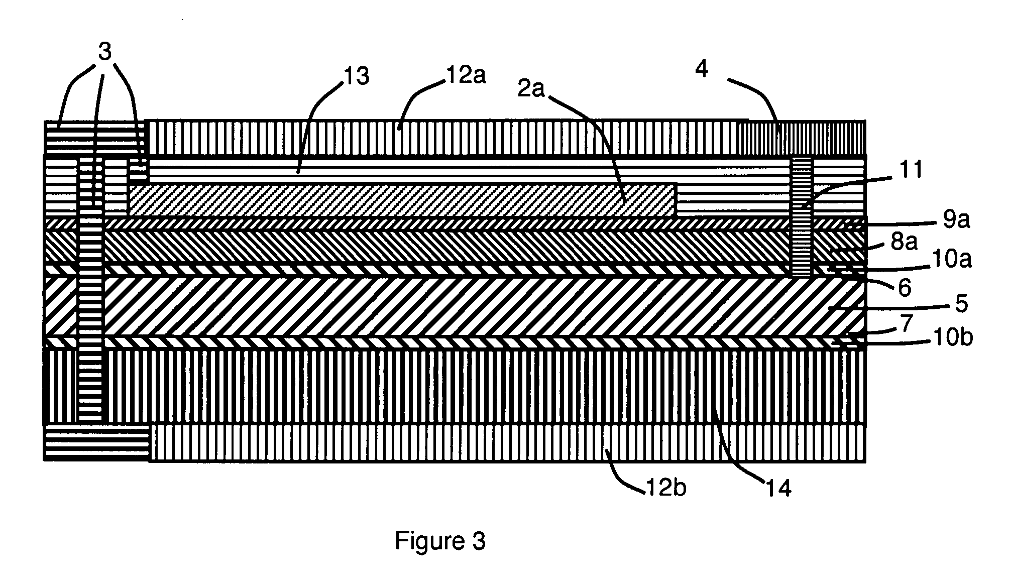 Rectangular Semi-Conducting Support for Microelectronics and Method for Making Same