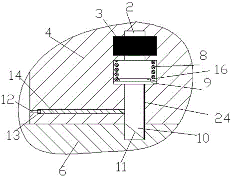 Stably installed climbing device in rock climbing equipment