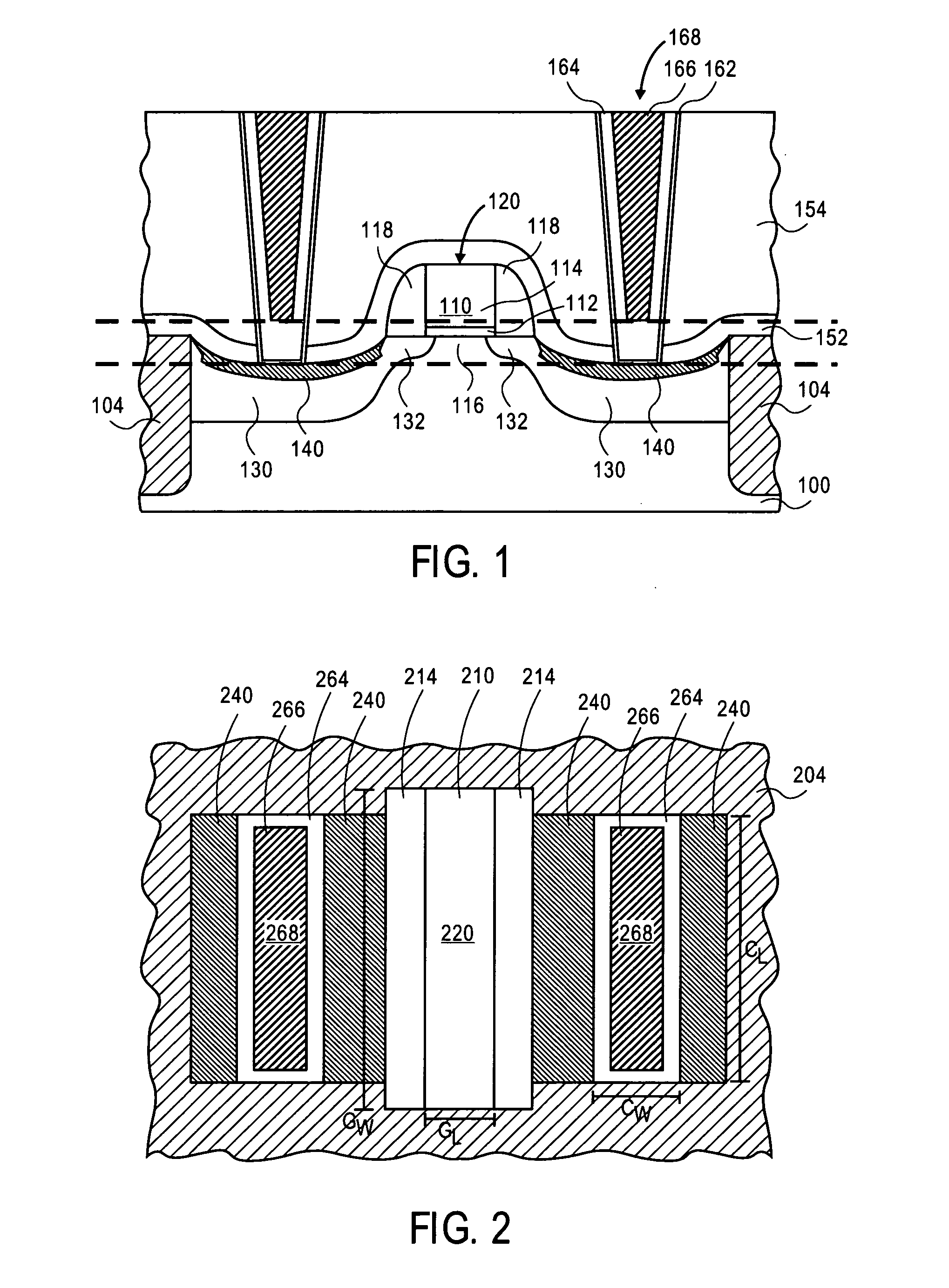 Stressed barrier plug slot contact structure for transistor performance enhancement