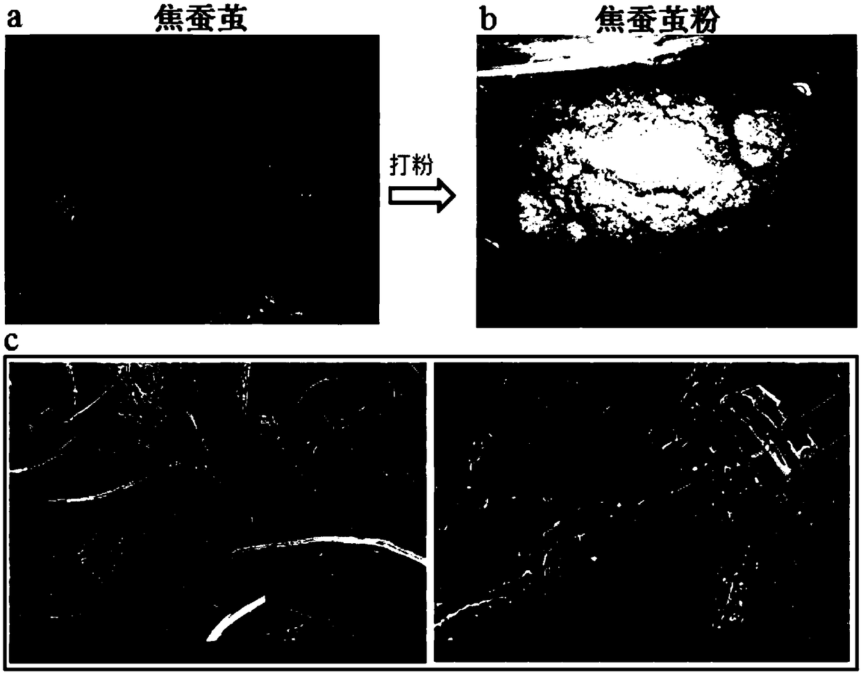 Preparation method and applications of animal-derived bleeding stopping dressing