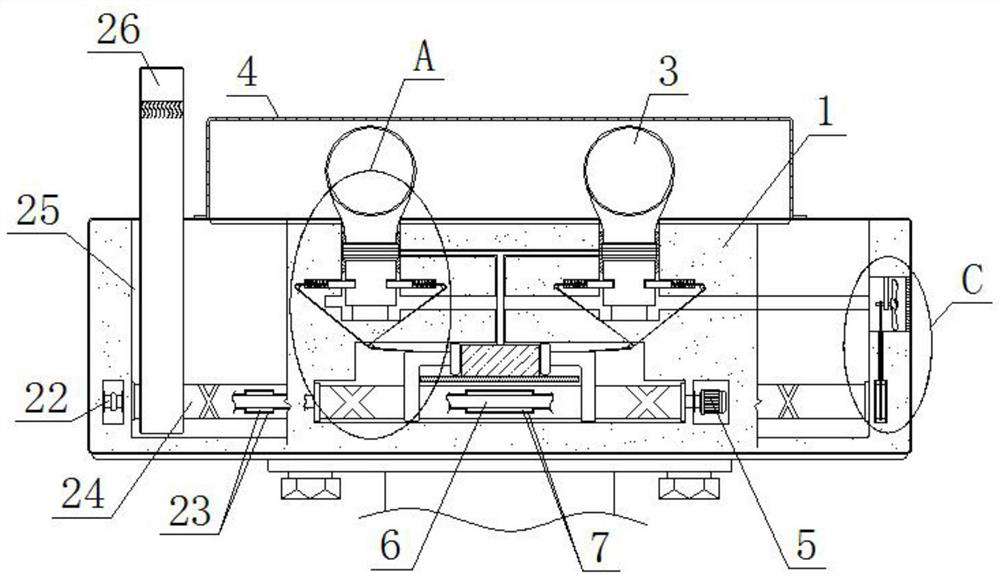 Combined LED lamp capable of avoiding short circuit