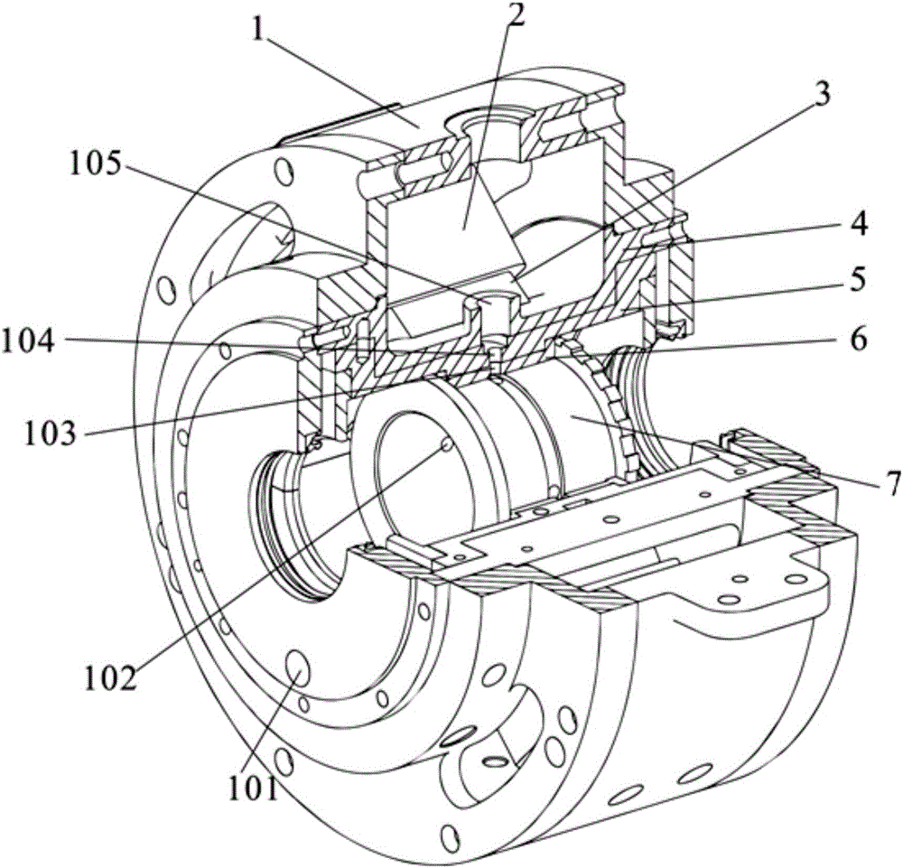 Intelligent controllable bearing and method for controlling rotor vibration