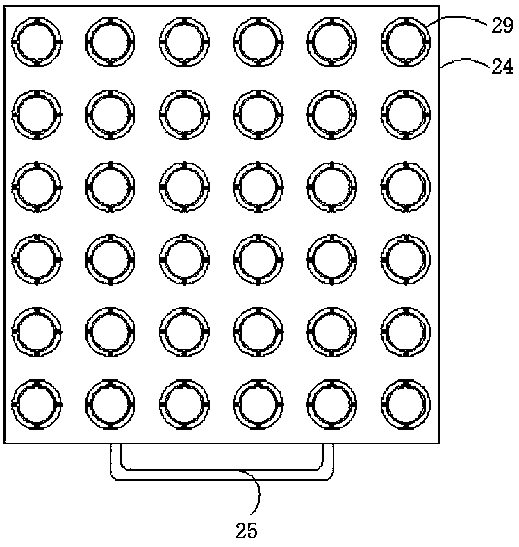 Sample storage device for blood transfusion inspection