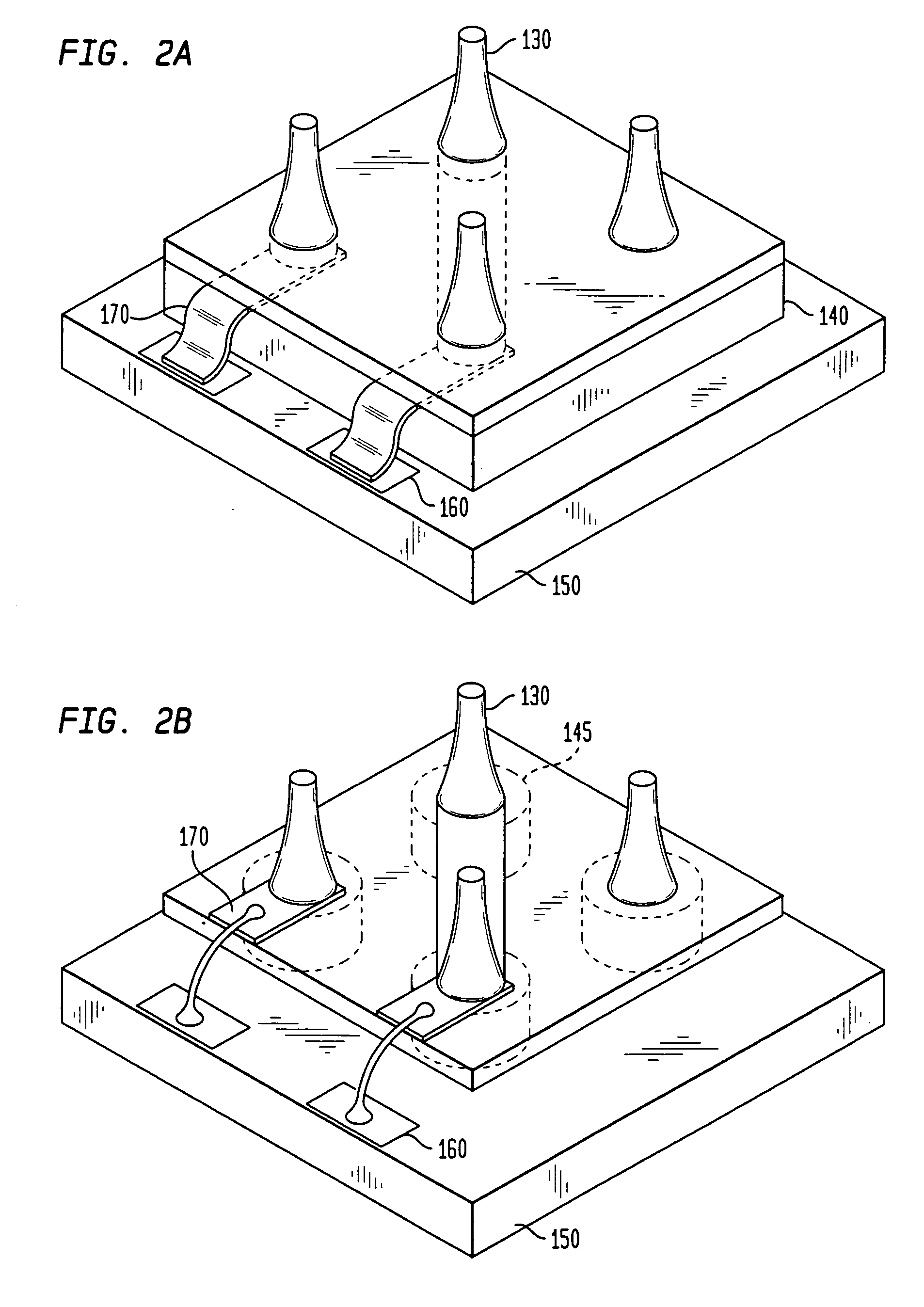Method of electrically connecting a microelectronic component