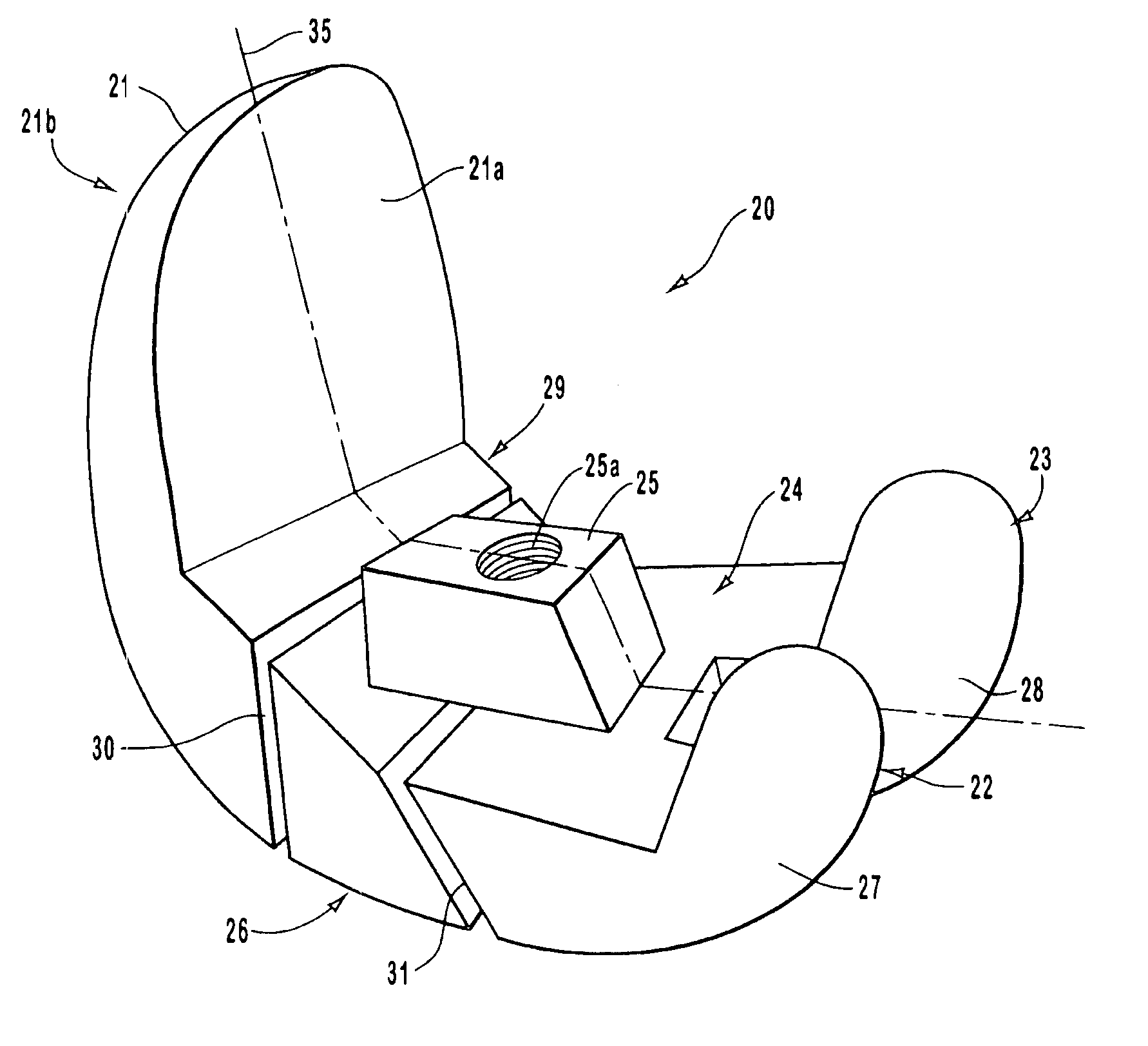 Method for resecting the knee using a resection guide and provisional prosthetic component