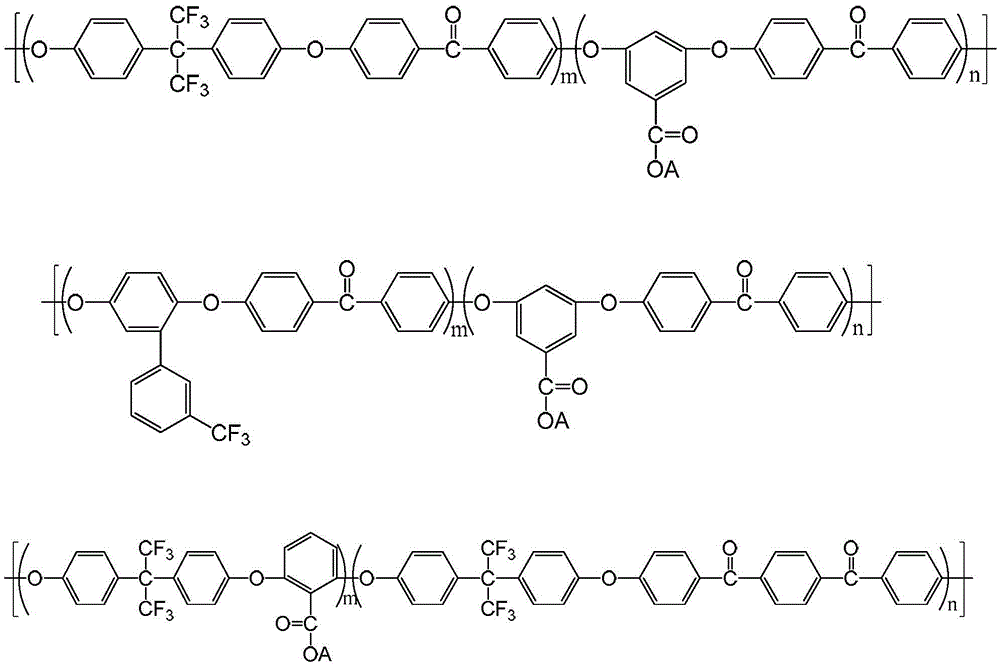 PEAK (polyaryletherketone) polymer with POSS (polysilsesquioxane) structure and preparation method