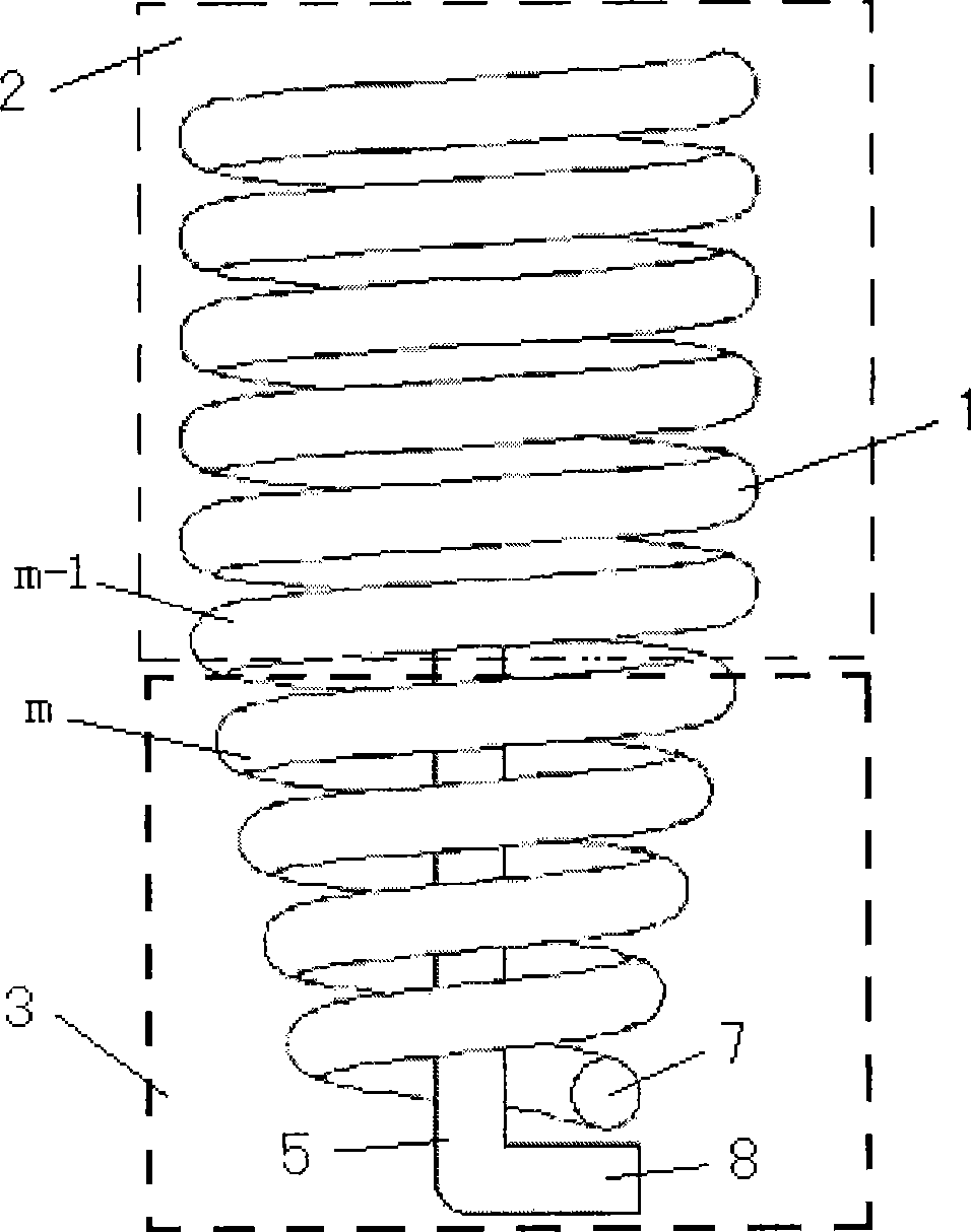 Method and device for separating oil and water