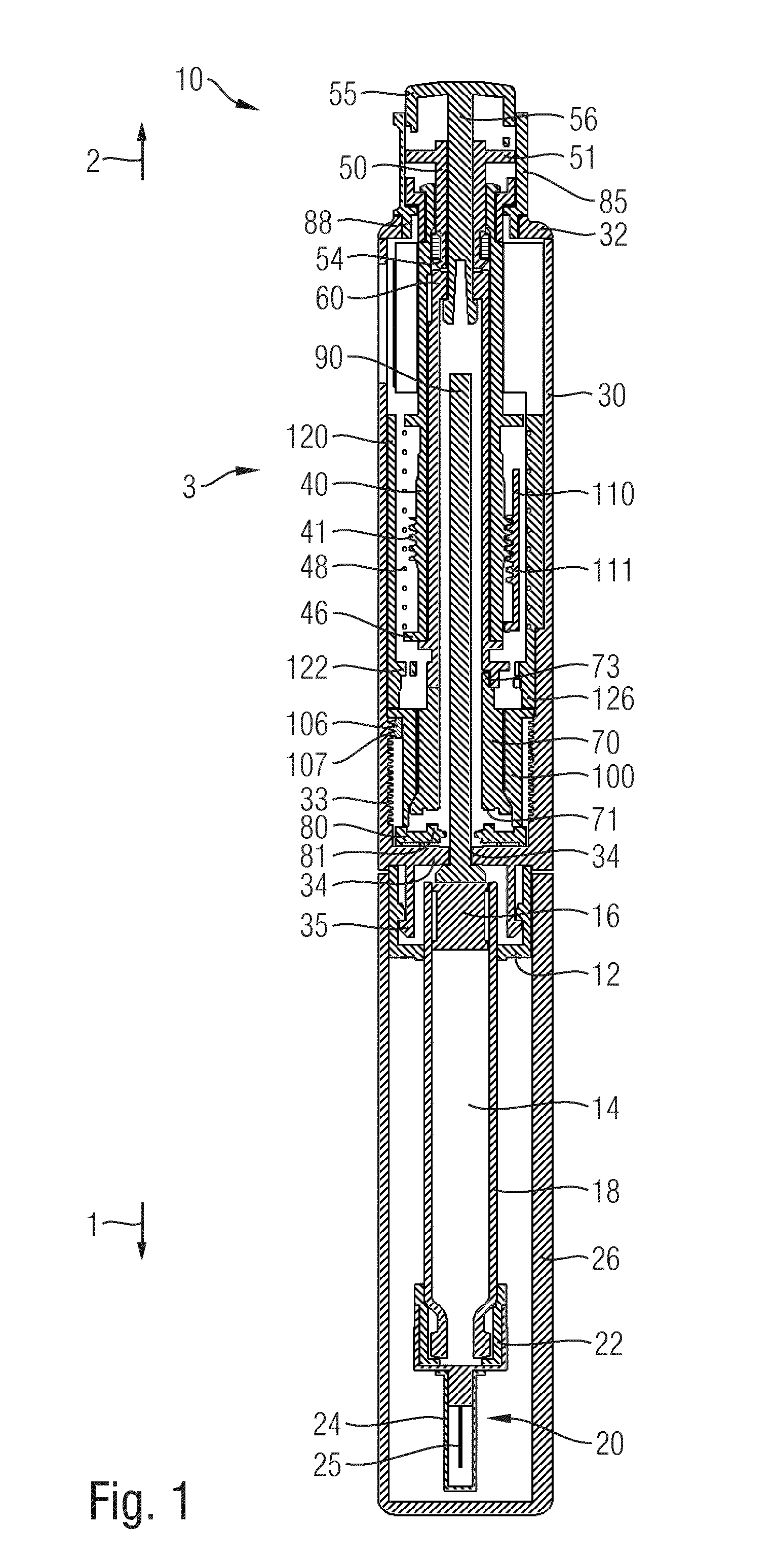 Drive mechanism of a drug delivery device