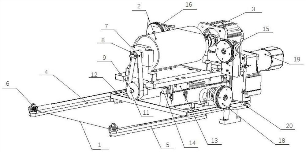 Wire conveying structure for mural masonry stripping equipment