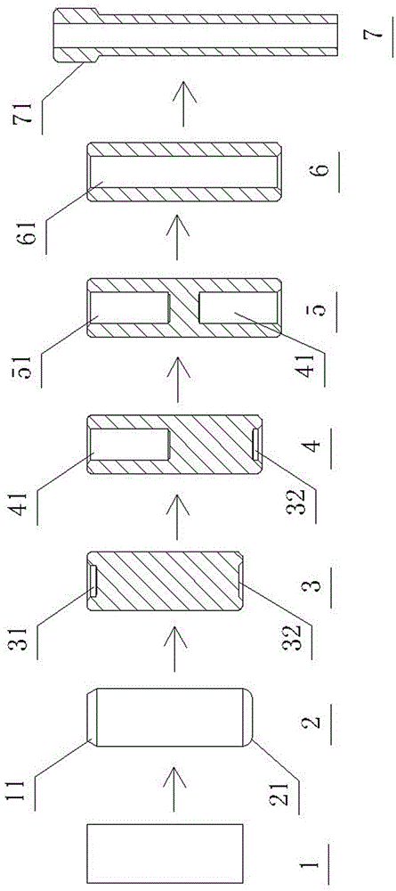 Method for manufacturing hose connector core