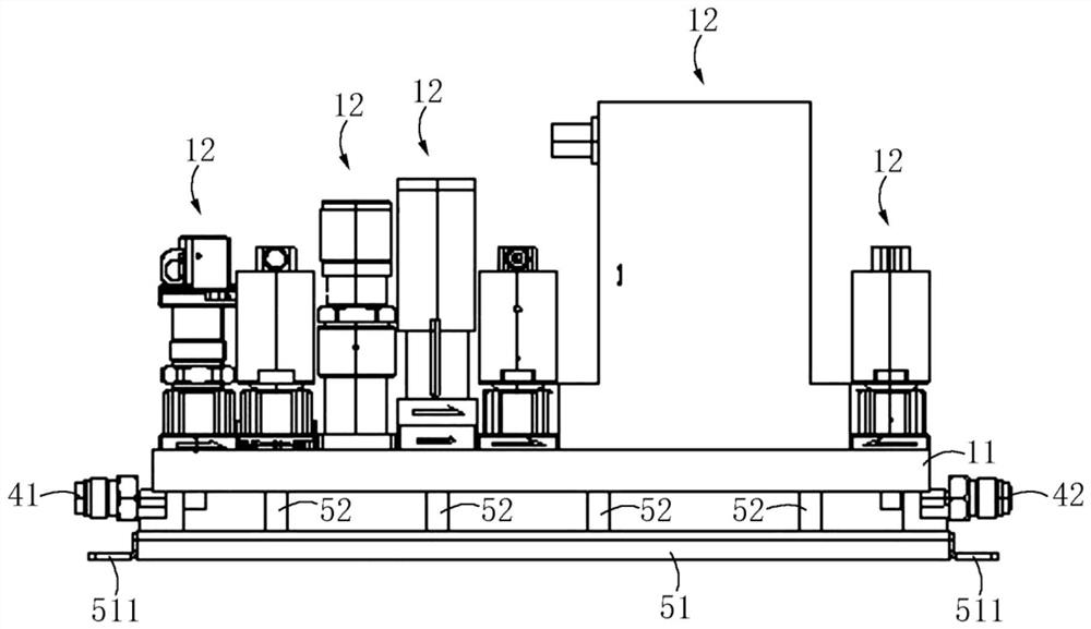 Semiconductor process equipment and integrated gas supply system thereof