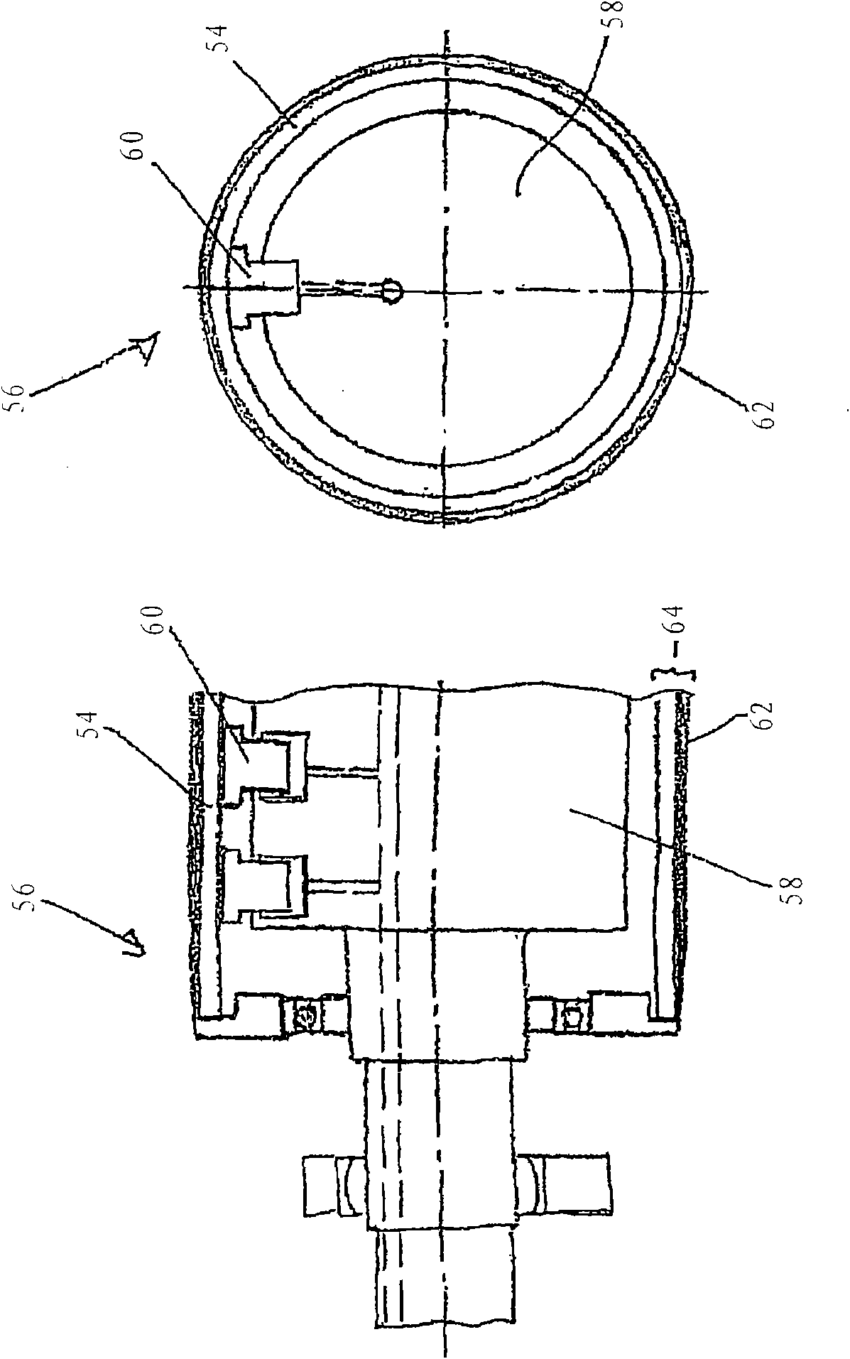 Machine for producing a sheet of one-sided smooth sheet of paper