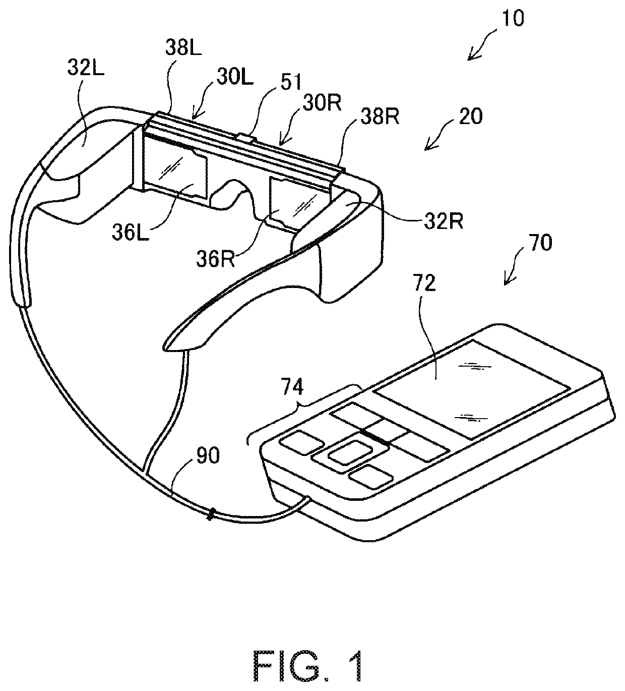 Motion training device, program, and display method