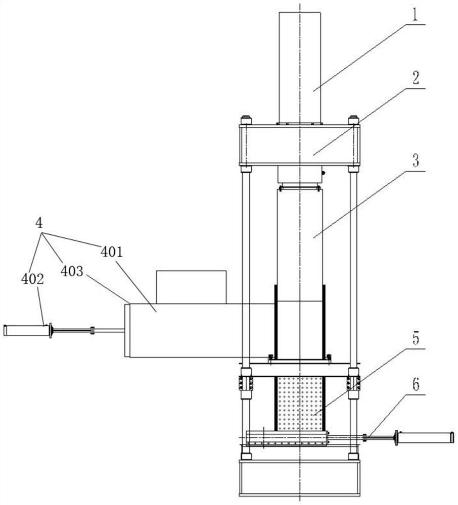 Vertical high-dryness high-pressure squeezer