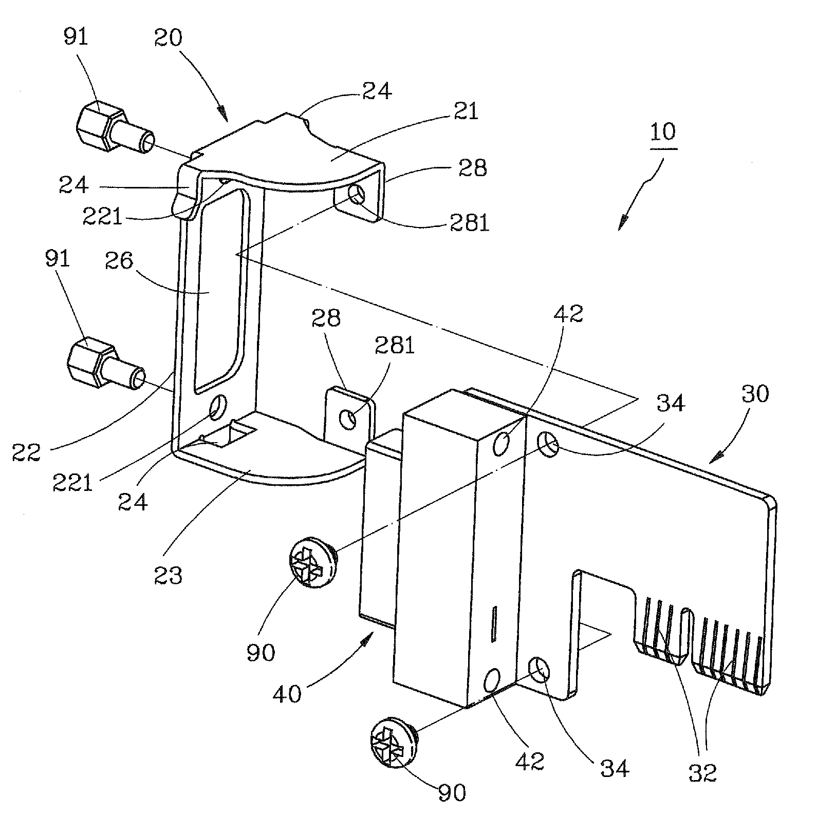 Expansion card for thin type computer