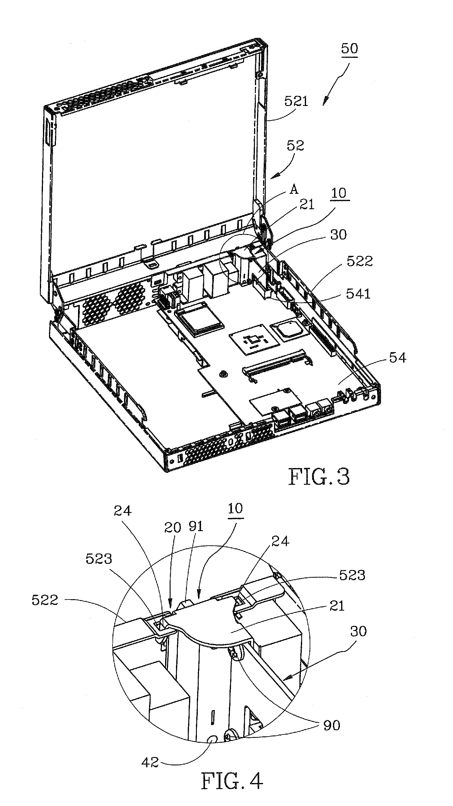 Expansion card for thin type computer