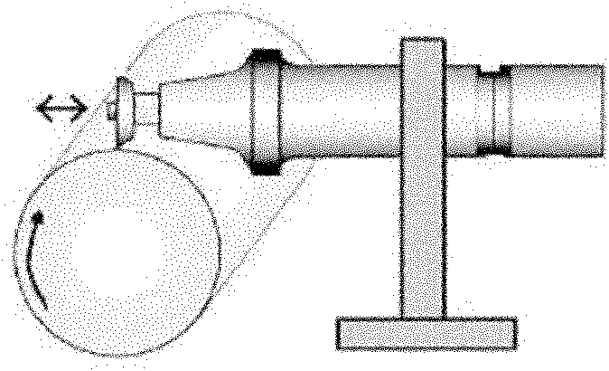 Ultrasonic vibratory turning system for shaft part and turning method thereof