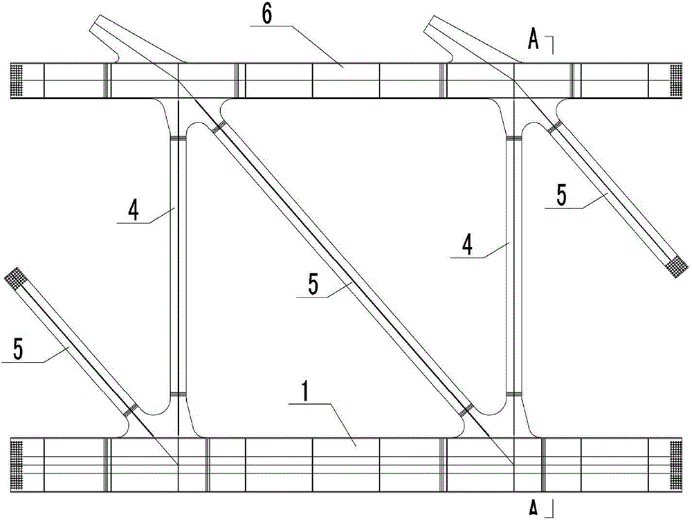 All-welded box girder combination section constructing method