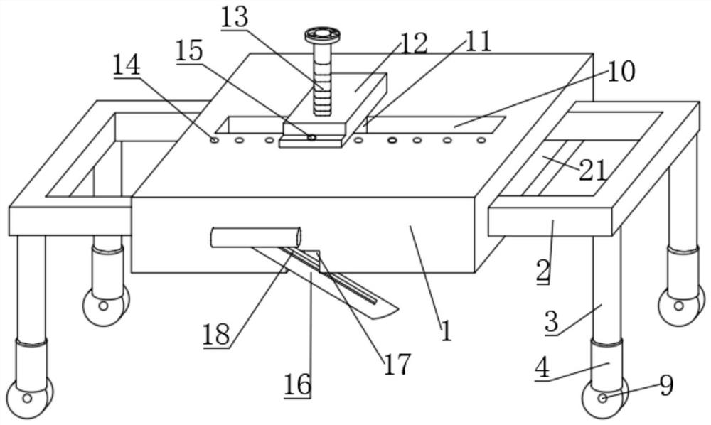 A three-dimensional terrain auxiliary surveying and mapping device for cities