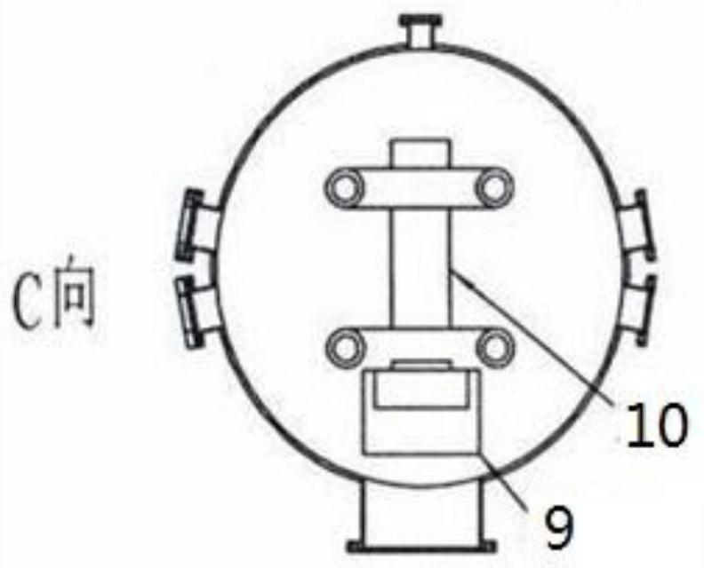 A special device for multi-station long tube high-efficiency magnetron sputtering coating