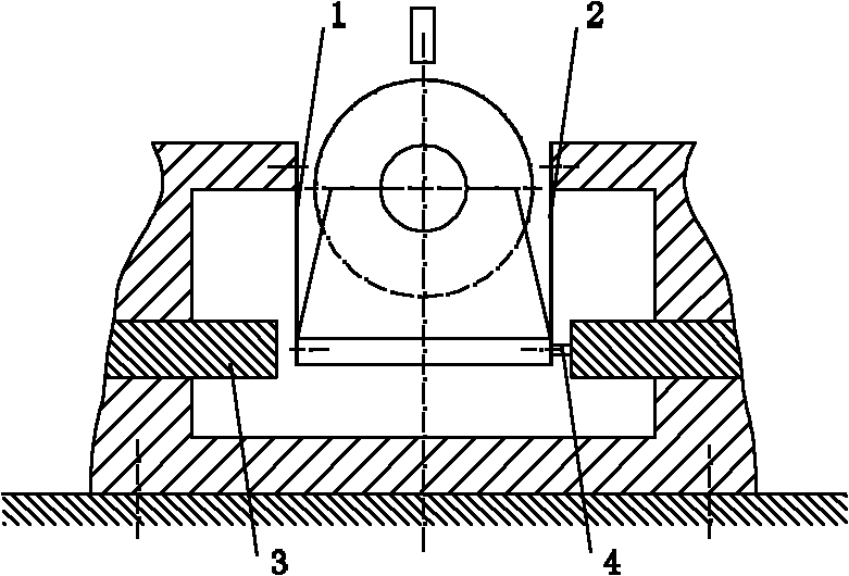 Permanent calibration method in soft bearing dynamic unbalance test of rigid rotor