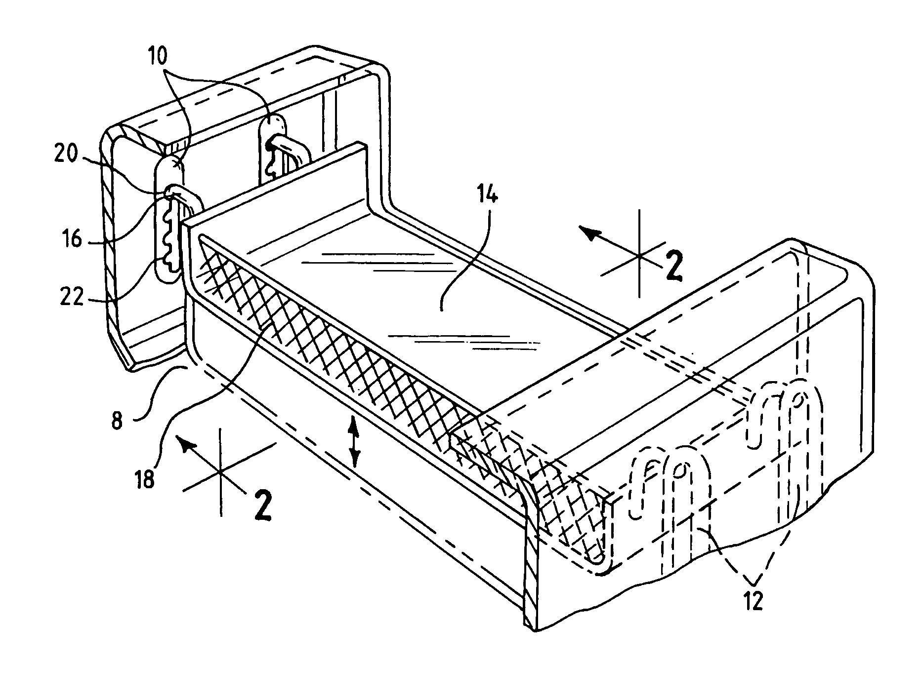 Trunk space storage platform