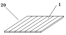 A kind of bamboo board silk sound-absorbing decorative board and its manufacturing method