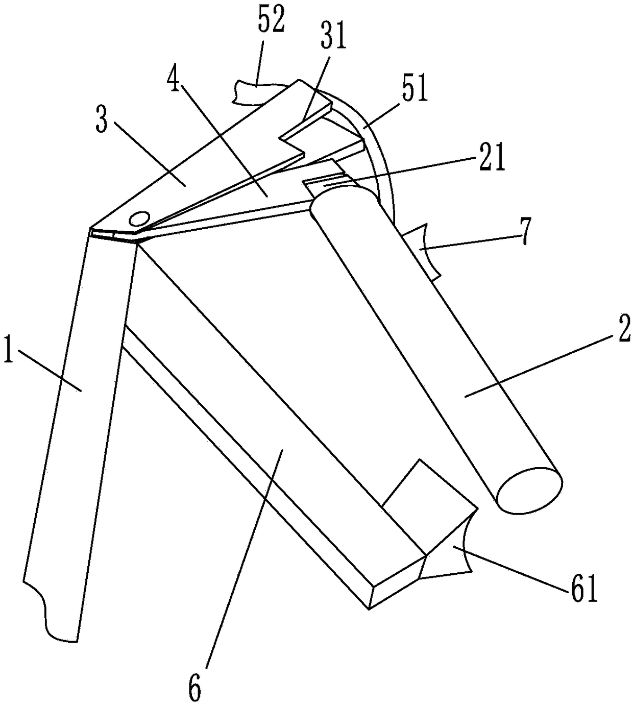 Handlebar structure convenient to brake