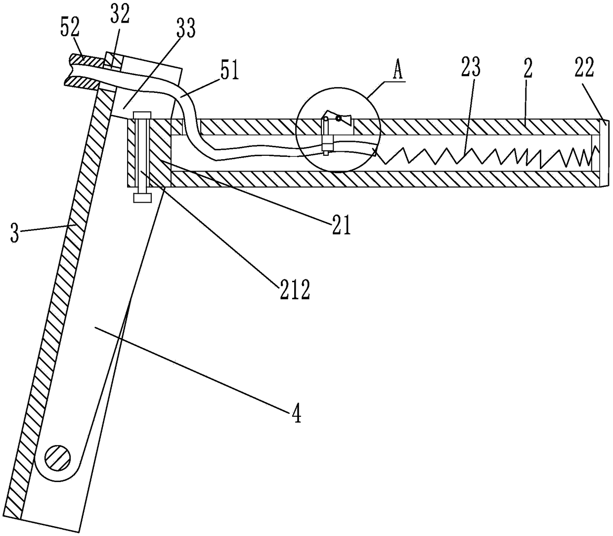 Handlebar structure convenient to brake