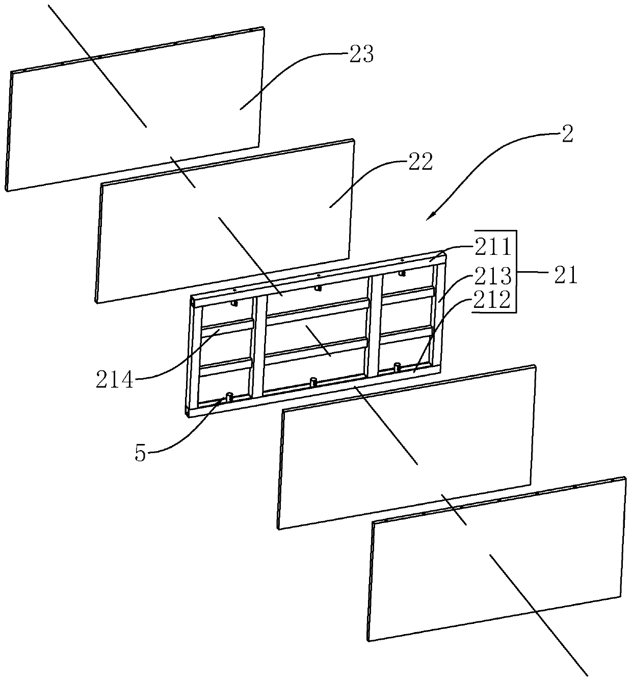 Light steel energy-saving prefabricated house and construction method thereof