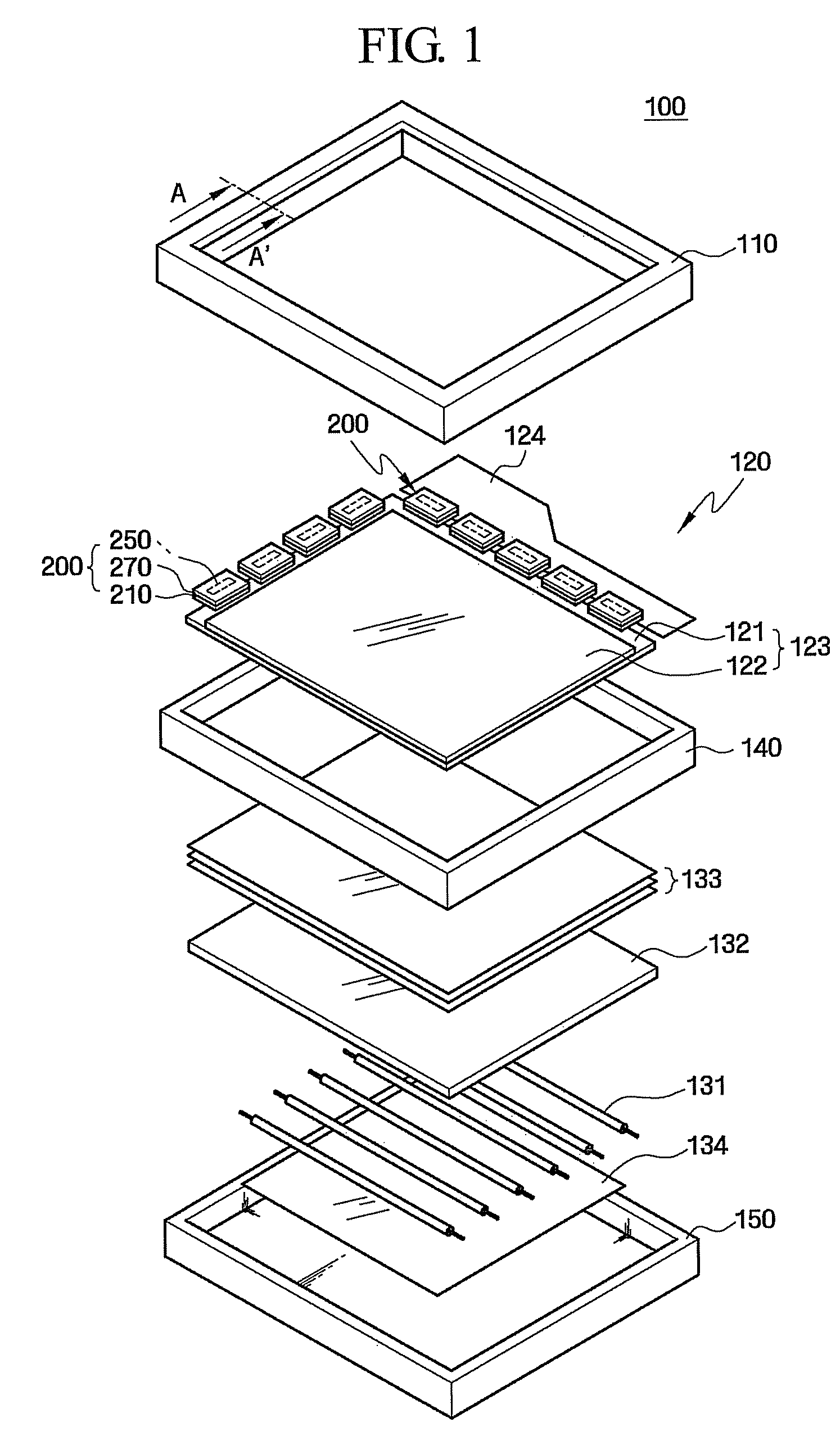 Multi-layer flexible film package and liquid crystal display device including the same