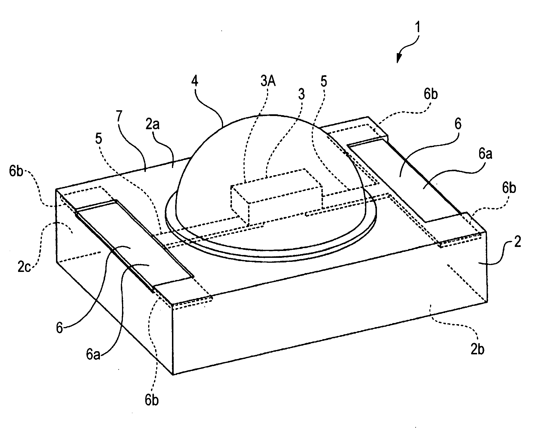 Light emitting module and lighting device for vehicle