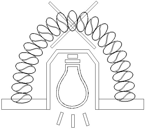 Heat-insulation ceiling lamp