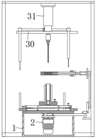 Automatic rope braiding machine used for hanging pieces and capable of stringing beads