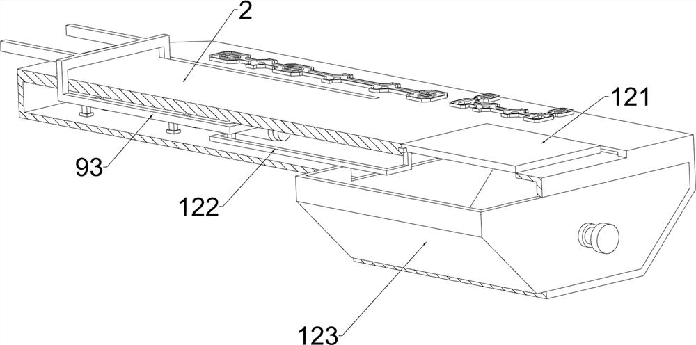 Accurate cutting device for building water-absorbing bricks