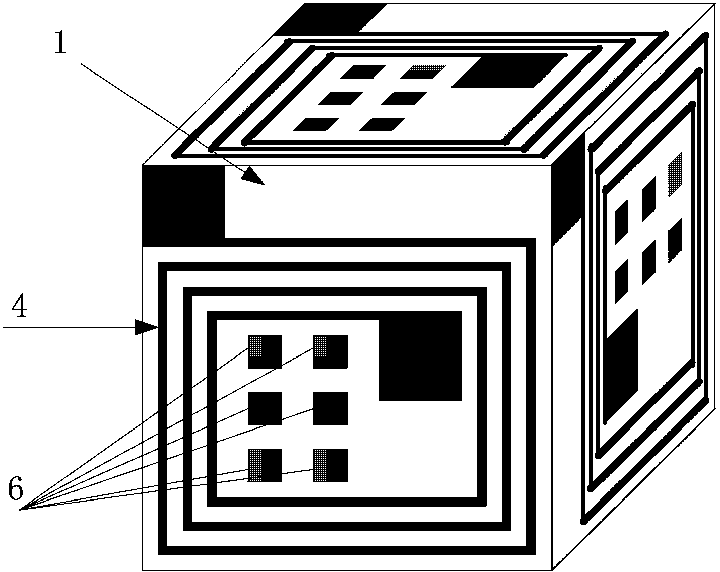 Electromagnetic energy harvester with flexible substrate and method for preparing electromagnetic energy harvester