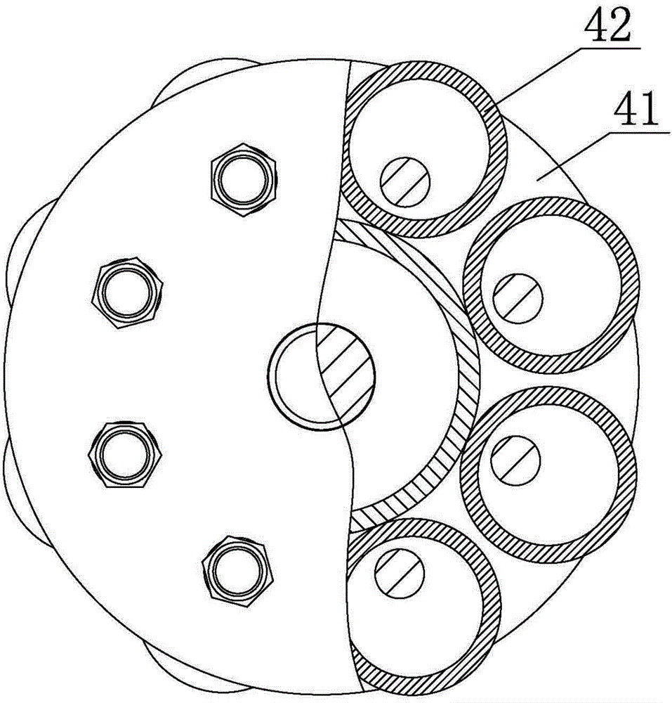 Seed stem cutting device suitable for joint planting machine of cassava