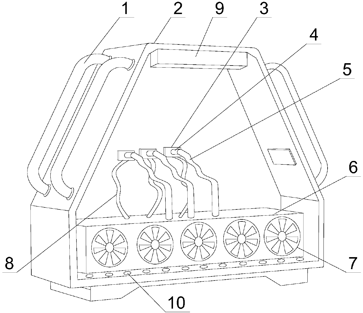 Case cooling system