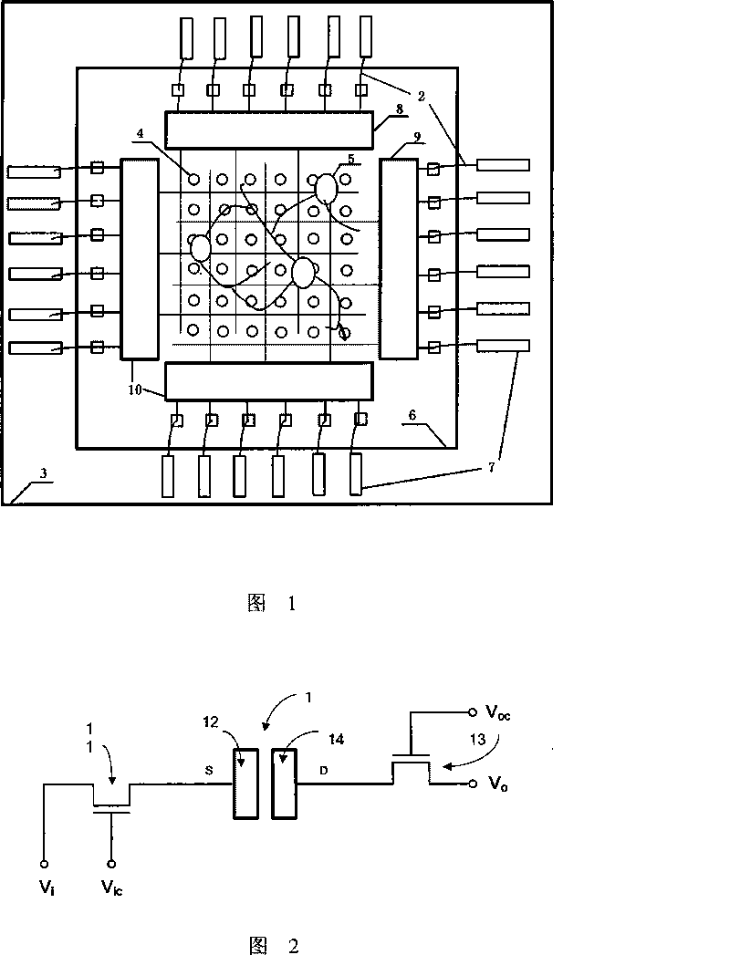 Detecting element for transferring characteristics of neuron signal between single neuron and multiple neuron cluster