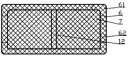 Feed grass water-planting device for gold ctenopharyngodon idellus and feed grass ecological cyclic aquaculture